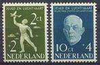 Nederland NVPH Nr 647/8 ongebruikt Luchtvaartfonds 1954, Verzenden, Na 1940, Postfris