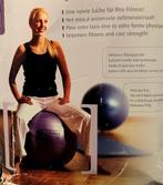 Fitness en fysio bal voor (rug)spieren, Sport en Fitness, Fitnessmaterialen, Ophalen of Verzenden, Gebruikt, Rug, Fitnessbal