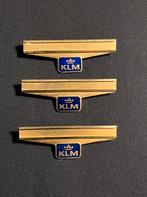 3 Vintage Wing Badge KLM jaren 70, Verzamelen, Ophalen of Verzenden, Gebruikt, Patch, Badge of Embleem