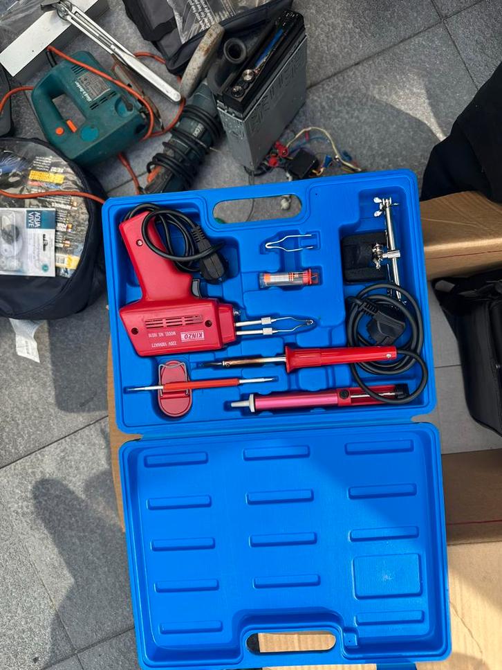 Gereedschap Mix: Kettingzaag, Schroefmachine, Decoupeerzaag, Doe-het-zelf en Verbouw, Gereedschap | Handgereedschap, Gebruikt