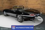 Jaguar E-Type Series 1.5 cabriolet | Route 66 Auctions, Lederen bekleding, Overige carrosserieën, Zwart, Leder