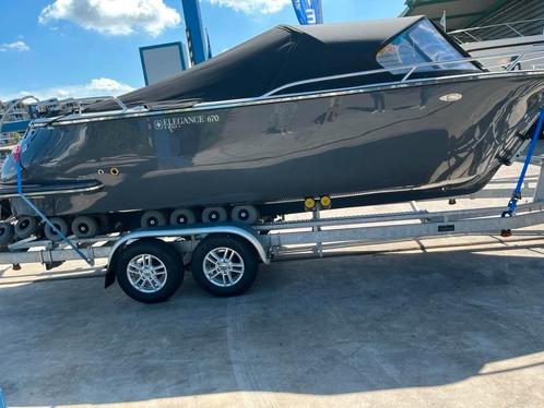 Elegance 670 Sloep - 2023 | Luxe, Stil & Vaarklaar | DIESEL, Watersport en Boten, Sloepen, Zo goed als nieuw, 10 tot 30 pk, 6 meter of meer