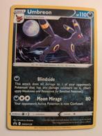 Pokémon Kaart Umbreon swsh129, Ophalen of Verzenden, Zo goed als nieuw, Losse kaart, Foil
