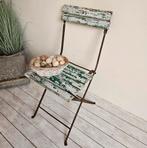 Frans brocante bistrostoeltje, Antiek en Kunst, Curiosa en Brocante, Ophalen of Verzenden