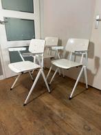 3 Galvanitas S21 stoelen. €75,- per stuk, Huis en Inrichting, Gebruikt, Drie, Wit, Design