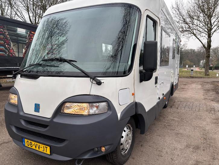Knaus Sunliner 2001  162000km 7 mtr v.v. grote garage, Caravans en Kamperen, Campers, Bedrijf, tot en met 4, Integraal, Knaus
