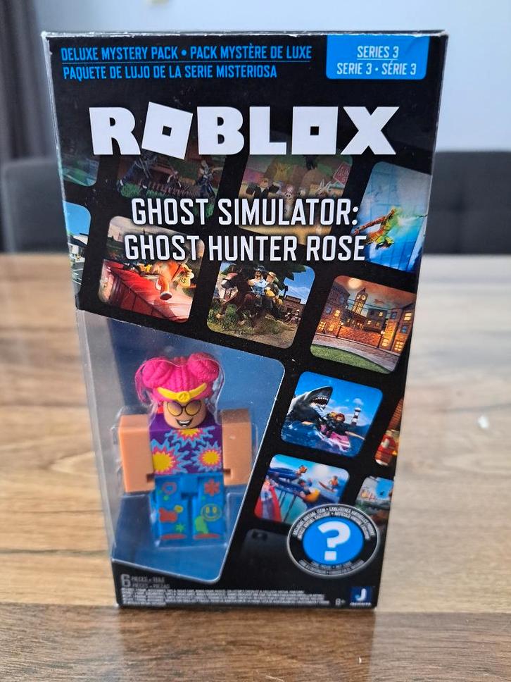 Roblox Deluxe Mystery Pack Serie 3 'Ghost Hunter Rose', Verzamelen, Poppetjes en Figuurtjes, Zo goed als nieuw, Ophalen of Verzenden