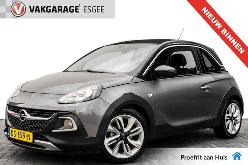Opel ADAM 1.0 90 PK Turbo Rocks CABRIO RIJKLAAR INCL:GARANTI, Auto's, Opel, Bedrijf, Te koop, ADAM, ABS, Airbags, Airconditioning