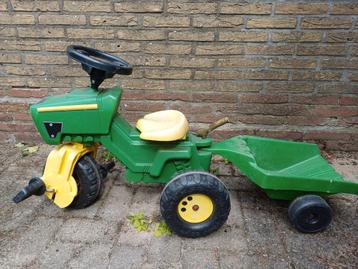 Rolly toys driewieler traptractor met aanhanger beschikbaar voor biedingen