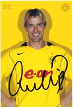 Ajax Amsterdam Borussia D ANDRE BERGDOLMO echte handekening, Verzenden, Zo goed als nieuw, Ajax, Spelerskaart