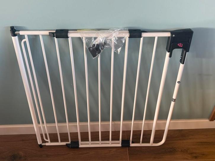 A3 Traphek - Veiligheid voor je kind, Kinderen en Baby's, Traphekjes, Gebruikt, Schroefhekje, Metaal of IJzer, 115 cm of meer