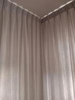 Nieuwe overgordijnen. Lichtgrijs voor kamer of slaapkamer., Huis en Inrichting, Ophalen, 150 tot 200 cm, Nieuw, Grijs