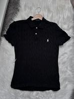 Ralph lauren kabel polo, Kleding | Dames, Ophalen of Verzenden, Zo goed als nieuw, Blauw, Korte mouw