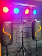VERHUUR - JBL partybox 100 of 310 set (karaoke set), Ophalen, Zo goed als nieuw