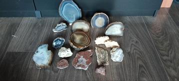 Agaat verzameling  beschikbaar voor biedingen