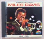 CD Miles Davis 1945 - 1954 Evolution of a Genius, Ophalen of Verzenden, 1980 tot heden, Zo goed als nieuw, Jazz