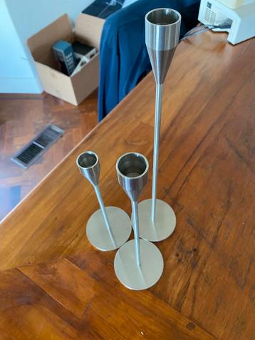 3 stuks Piet Hein kandelaar Venus, Jupiter en Saturn beschikbaar voor biedingen