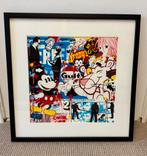 Henk Schiffmacher 4 Kunstwerken Ingelijst, Antiek en Kunst, Kunst | Tekeningen en Foto's, Ophalen