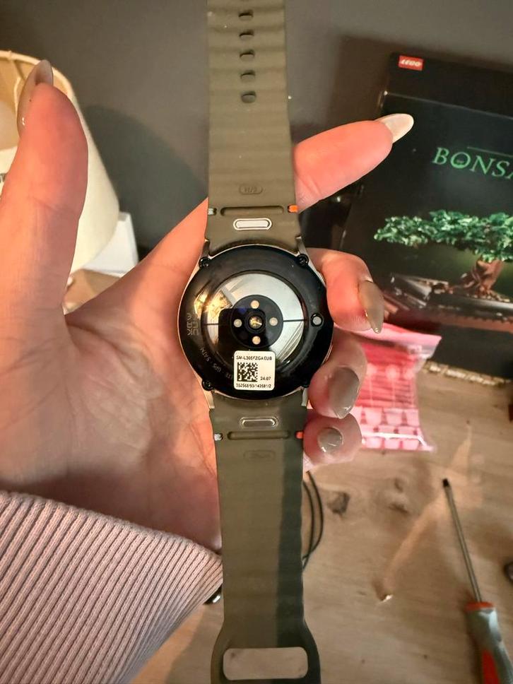 Samsung Watch 7 40mm - Topconditie!, Sieraden, Tassen en Uiterlijk, Smartwatches, Zo goed als nieuw, Android, Zwart, Afstand, Calorieverbanding