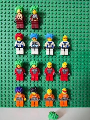 14x Lego Exo Force minifiguren beschikbaar voor biedingen