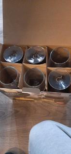 Doos wijnglazen, Ophalen, Glas of Glazen, Nieuw, Glas