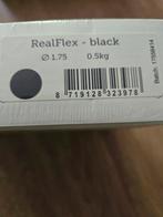 realflex zwart filament 1.75mm 0.5kg, Ophalen of Verzenden, Nieuw