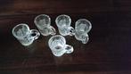 Frans, brocante borrelglaasjes., Antiek en Kunst, Ophalen of Verzenden