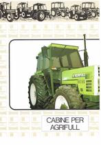 cabine folders Agrifull en Same, Ophalen, Zo goed als nieuw, Folder