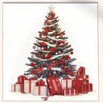 Compleet borduurpakket Kerst 24x24cm, Hobby en Vrije tijd, Borduren en Borduurmachines, Ophalen of Verzenden, Nieuw, Handborduren