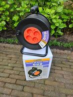 Kabelhaspel met 25 meter stroomkabel 3 x 1,5.   €  45,00, Nieuw, Ophalen of Verzenden, Van der kaap, Vollenhove