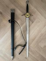 The Witcher – Silver Sword of Geralt (Replica) + Hard Sheath, Ophalen of Verzenden, Zo goed als nieuw