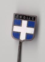 Zwolle emaille stadswapen speldje, Verzamelen, Gebruikt, Niet vindbaar, Niet vindbaar, Speldje of Pin