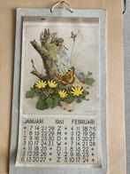 Kalender 1951 met illustraties van Jan Voermans jr, Antiek en Kunst, Ophalen