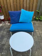 Bank met tafel, ideaal voor balkon, Overige materialen, Gebruikt, Bank, Tuinset