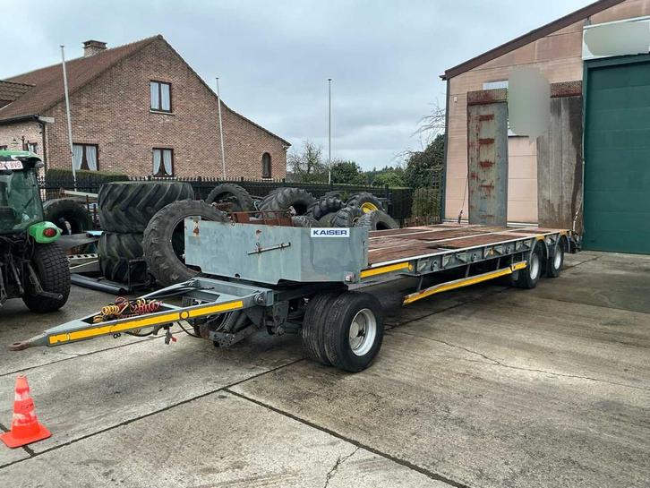 2004 Robuste Kaiser Dieplader, Auto's, Vrachtwagens, Bedrijf, Aanhangers en Opleggers, Overige brandstoffen