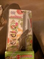 Express cutter: schaar met plankje om eten te snijden, Ophalen of Verzenden, Nieuw