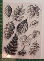 Stempels  bladeren, Ophalen of Verzenden, Zo goed als nieuw, Clearstamp
