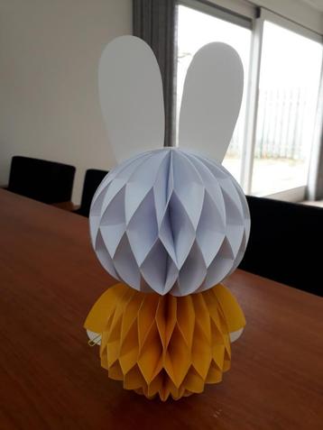 Papieren Paasdecoratie Nijntje Nieuw beschikbaar voor biedingen