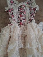 prachtige ongebruikte jurk met corset mt 42 Vintage Goth, Overige typen, Wit, Maat 42/44 (L), Ophalen of Verzenden