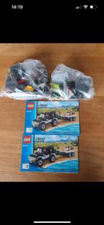 Lego city SUV met waterscooters 60058, Kinderen en Baby's, Speelgoed | Duplo en Lego, Ophalen of Verzenden, Zo goed als nieuw