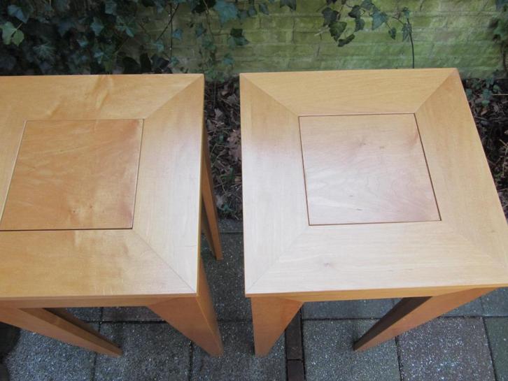 sta tafel/tentoonstellingstafel 2X hout 15 euro per stuk, Huis en Inrichting, Tafels | Statafels, Ophalen