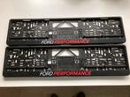 Ford Performance Kentekenplaathouder - Nieuw (2 stuks), Auto diversen, Ophalen of Verzenden, Nieuw