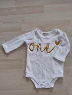 Witte romper 1 jaar, Ophalen of Verzenden, Zo goed als nieuw, Jongetje of Meisje, Nacht- of Onderkleding