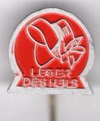 Leger des Heils rood op aluminium speldje ( K_192a ), Verzamelen, Speldjes, Pins en Buttons, Verzenden, Zo goed als nieuw, Transport