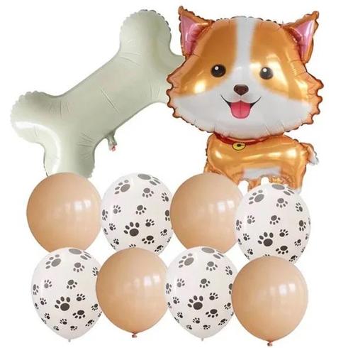 Honden ballonnen set Cute Dog, Dieren en Toebehoren, Honden-accessoires, Nieuw, Ophalen of Verzenden