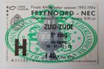 oud voetbal-ticket KNVB beker finale Feyenoord-NEC Nijmegen, Verzamelen, Sportartikelen en Voetbal, Verzenden, Zo goed als nieuw