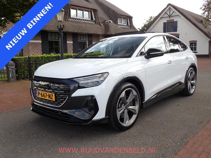 Audi Q4 Sportback e-tron 50 QUATTRO 77KWH S-EDITION PANODAK/, Auto's, Audi, Bedrijf, Te koop, Q4 e-tron, 4x4, ABS, Achteruitrijcamera