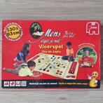 Mens erger je niet! Vloerspel met extra grote mat (130x93cm), Ophalen of Verzenden, Zo goed als nieuw