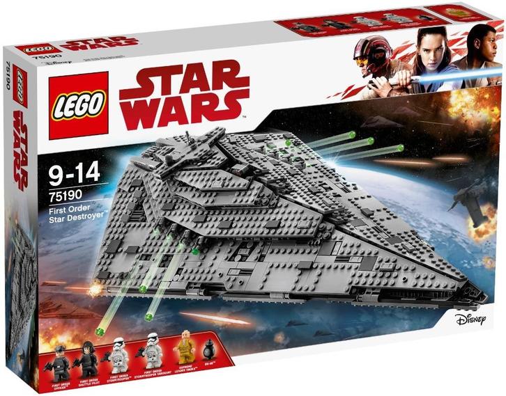 75190 - Star Wars: First Order Star Destroyer, Kinderen en Baby's, Speelgoed | Duplo en Lego, Nieuw, Lego, Complete set, Ophalen of Verzenden