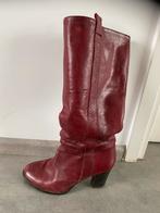 Super gave Bordeaux rood leren laarzen, Kleding | Dames, Schoenen, Gedragen, Ophalen of Verzenden, Onbekend, Hoge laarzen